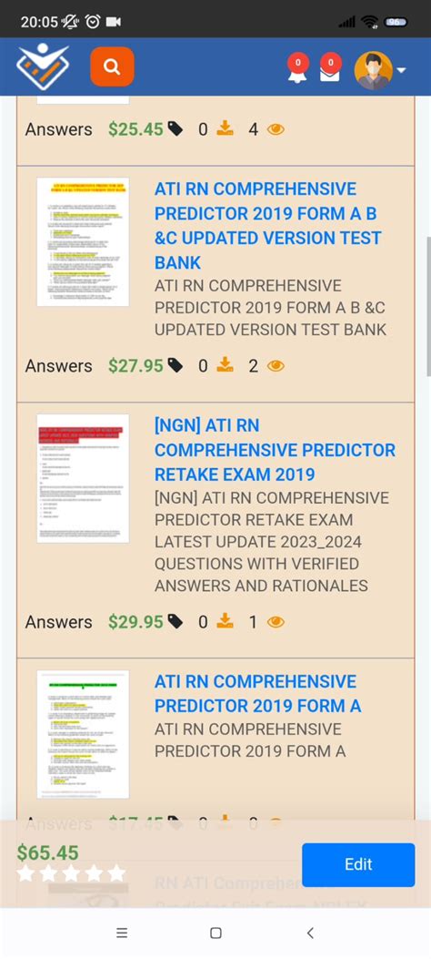 Ati Rn Comprehensive Predictor 2019 With Ngn Ngn Ati Rn