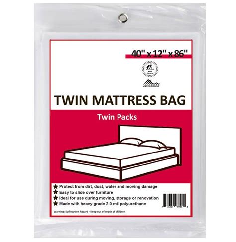 2 Twin Mattress Bags | U-Pack