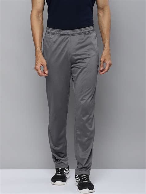 Buy Reebok Men Grey Solid Performance Speedwick Track Pants Track Pants For Men 17002624 Myntra