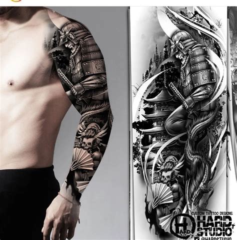 Pin by krzys bonaparte on Pomysły na tatuaż Samurai tattoo sleeve