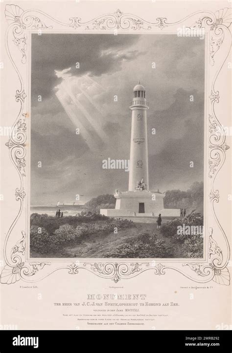 Lighthouse With Monument In Honor Of Jan Carel Josephus Van Speijk