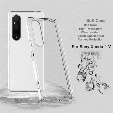 Köp IMAK Sony Xperia 1 V Skal TPU Transparent Teknikhallen se