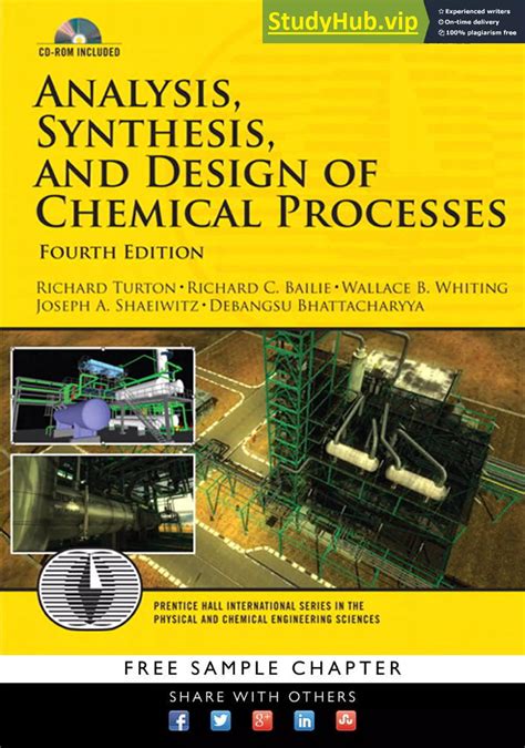 Analysis Synthesis And Design Of Chemical Processes Pdf