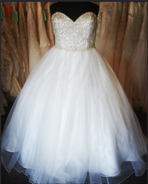 New Arrival Plus Size Sparkle And Tulle Ball Gown Strut Bridal Salon