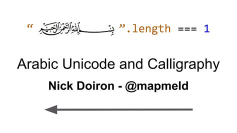 Arabic Unicode And Calligraphy Ppt Free Download