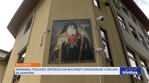 Seminarul Teologic Ortodox din București organizează concurs de