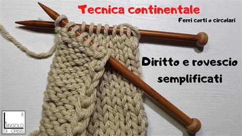 Tutorial Ferri Metodo Continentale Diritto E Rovescio Semplificati