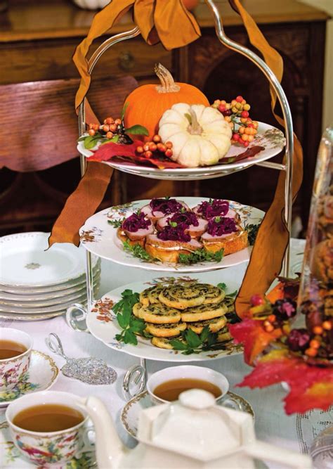 Autumn Tea Party Autumn Tea Party Autumn Tea Tea Party Food