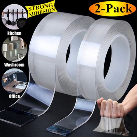 Nano Tape Double Sided Tape Strongly Sticky Adhesives Tape Waterproof