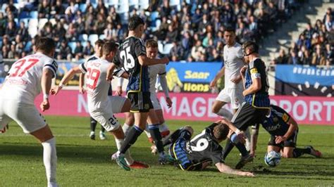 SR de 1 FC Saarbrücken tor und punktelos gegen Ingolstadt