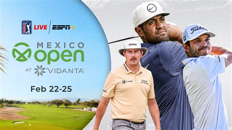 Exclusively On Pga Tour Live On Espn Mexico Open At Vidanta Presented