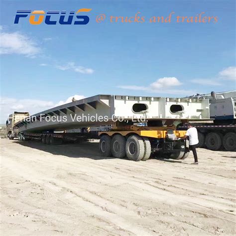 Concrete Beams Bridge Beam Girder Carrier Dolly Trailer Construction