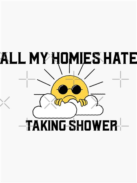 All My Homies Hate Sticker For Sale By Begumsart Redbubble