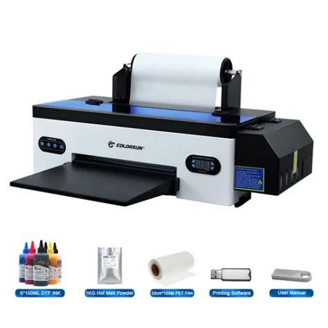 Colorsun A3 Dtf Printer For Epson R1390 T Shirt Dtf Printing Machine