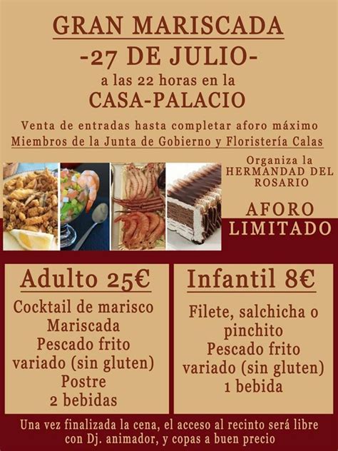 GRAN MARISCADA DE LA HERMANDAD DEL ROSARIO DE BENACAZÓN SÁBADO 27 DE