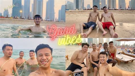 Feri Pani West Bay Beach Sathi Haru Sanga Dherai Din Baat Vlog Doha