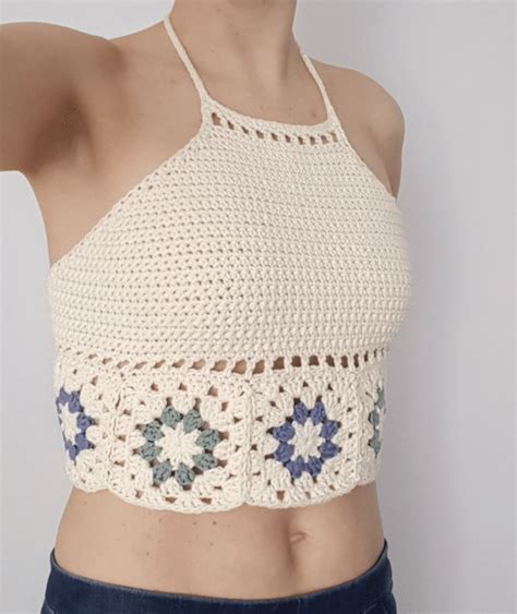 Crochet Crop Tank Top