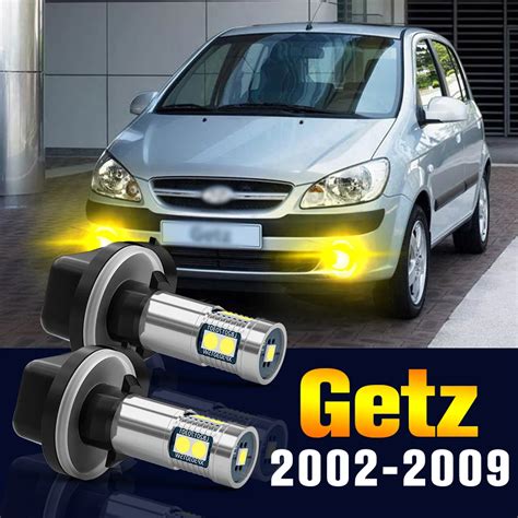 Pcs Led Fog Light Bulb Lamp For Hyundai Getz