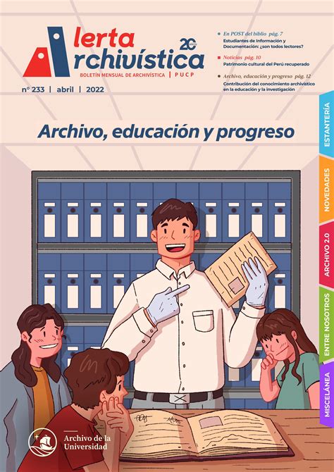 Alerta Archiv Stica Pucp N By Archivo Pucp Issuu