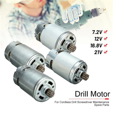 Moteur Courant Continu Pour Perceuse Sans Fil Rs V V