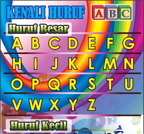 Murid Prasekolah Lembaran Kerja Latihan Menulis Abc Abc Tadika