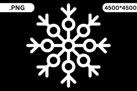 Snowflake Graphic By Nydesign · Creative Fabrica