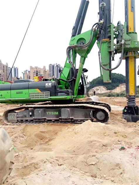 Caterpiller Chassis Max Drilling Depth M Kr C Bore Piling Rig