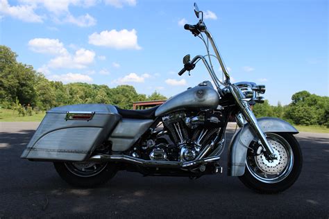 Harley Davidson Flhrc I Road King Classic Silver Brushed