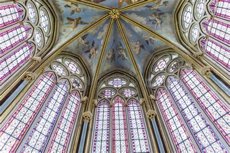 Chapelle De Primatice Abbaye De Chaalis Chaalis France Image Stock