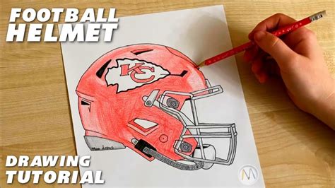 How To Draw A Football Helmet Kansas City Chiefs How To Draw A Kansas City Chiefs Football