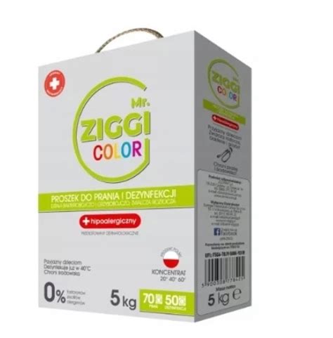 Mr Ziggi Proszek Do Prania Color 5 Kg 13533934391 Allegro Pl