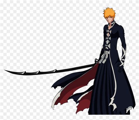 Ichigo Png Pic Bleach Ichigo Kurosaki New Bankai Look Cosplay Costume