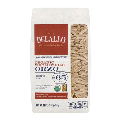 Whole Wheat Orzo 16 Oz Wadaaa Worldwide Marketplace