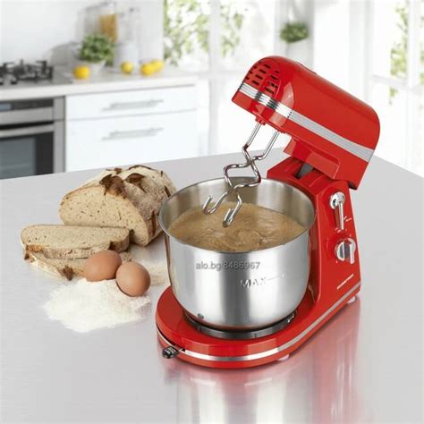 Планетарен миксер GOURMETMAXX 250 вата червен | Миксери, Пасатори ...
