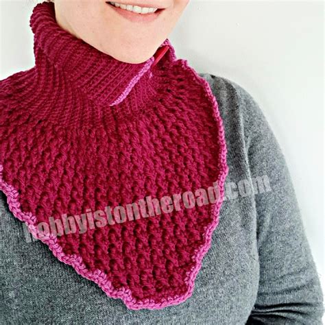 Alines Neck Warmer Crochet Pattern Design Variations