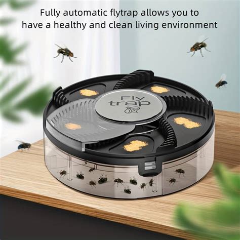 Fly Trap Artifact Automatic Rotating Trap Fly Killer Fly One Sweep Trap ...