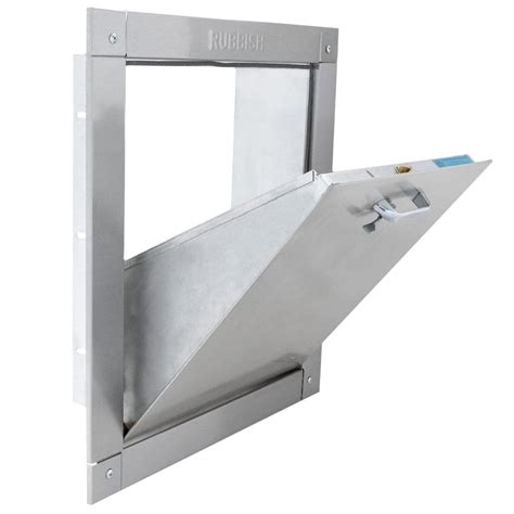 Wilkinson Style Stainless Steel Trash Chute Door Bottom Hinged Thu