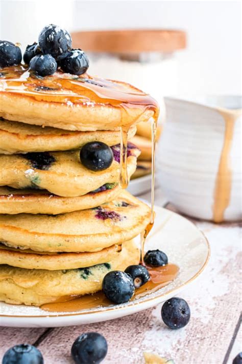 Blueberry Pancakes Recipe Shugary Sweets