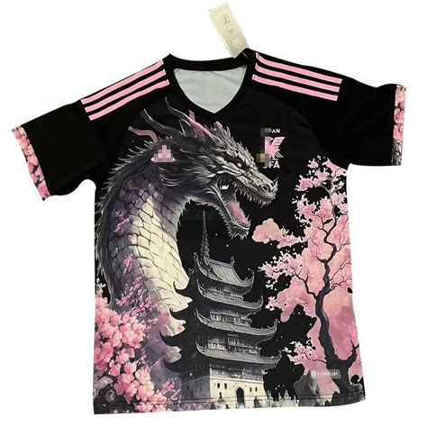 Camiseta Jap N Especial Edici N Negro Rosa Lars