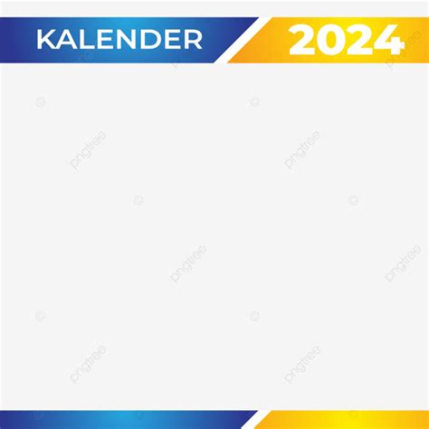 Kalender 2024 Rahmen Vektor Kalender 2024 2024 Kalender 2024 Grenzen