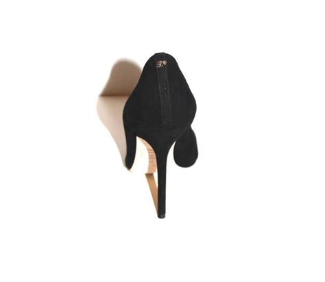 DSQUARED Babe Wire Collection Black Suede Pumps For Sale At Stdibs