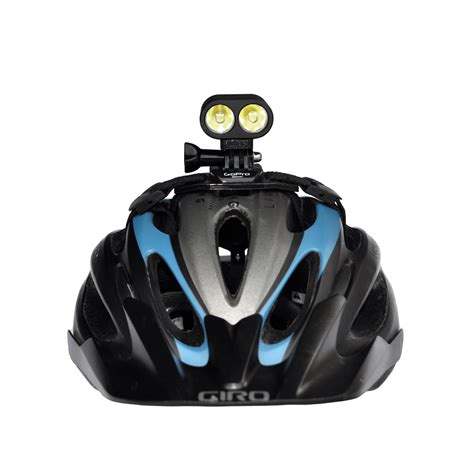 Voyager Mountain Bike Helmet Light Compatible with GoPro Mounts