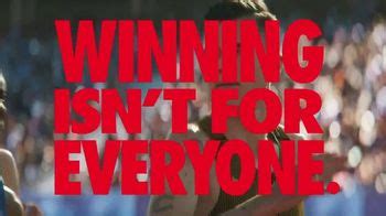 Nike Tv Spot Winning Isn T For Everyone Second Place Featuring