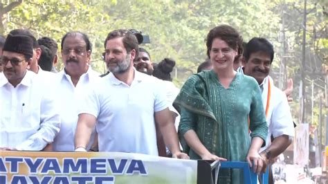 Watch Rahul Gandhiʼs First Visit To Former Constituency Wayanad After Disqualification Editorji