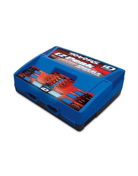 Traxxas Charger Ez Peak Dual W Nimh Lipo W Id Auto Hobby