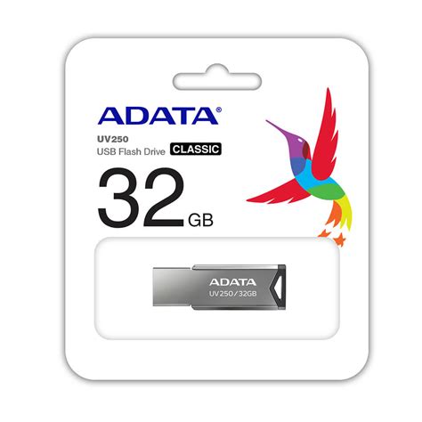 Memoria USB 2 0 32GB Adata UV250 Gris AUV250 32G RBK DD Tech