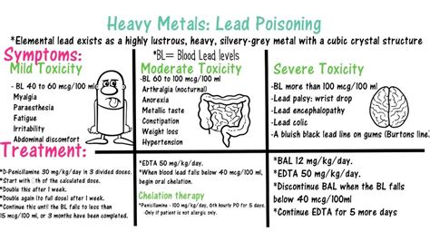 Lead Poisoning Heavy Metal Poisoning Youtube