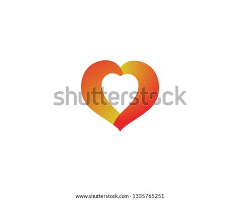 Love Heart Symbol Logo Template Vector De Stock Libre De Regal As