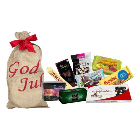 God Jul Jutesäck med Godis 1598 gram present presenttips