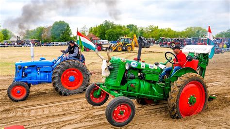 II Helvéciai Traktoros Nap Erőhúzások 0 100 LE Zetor K25 MTZ 50